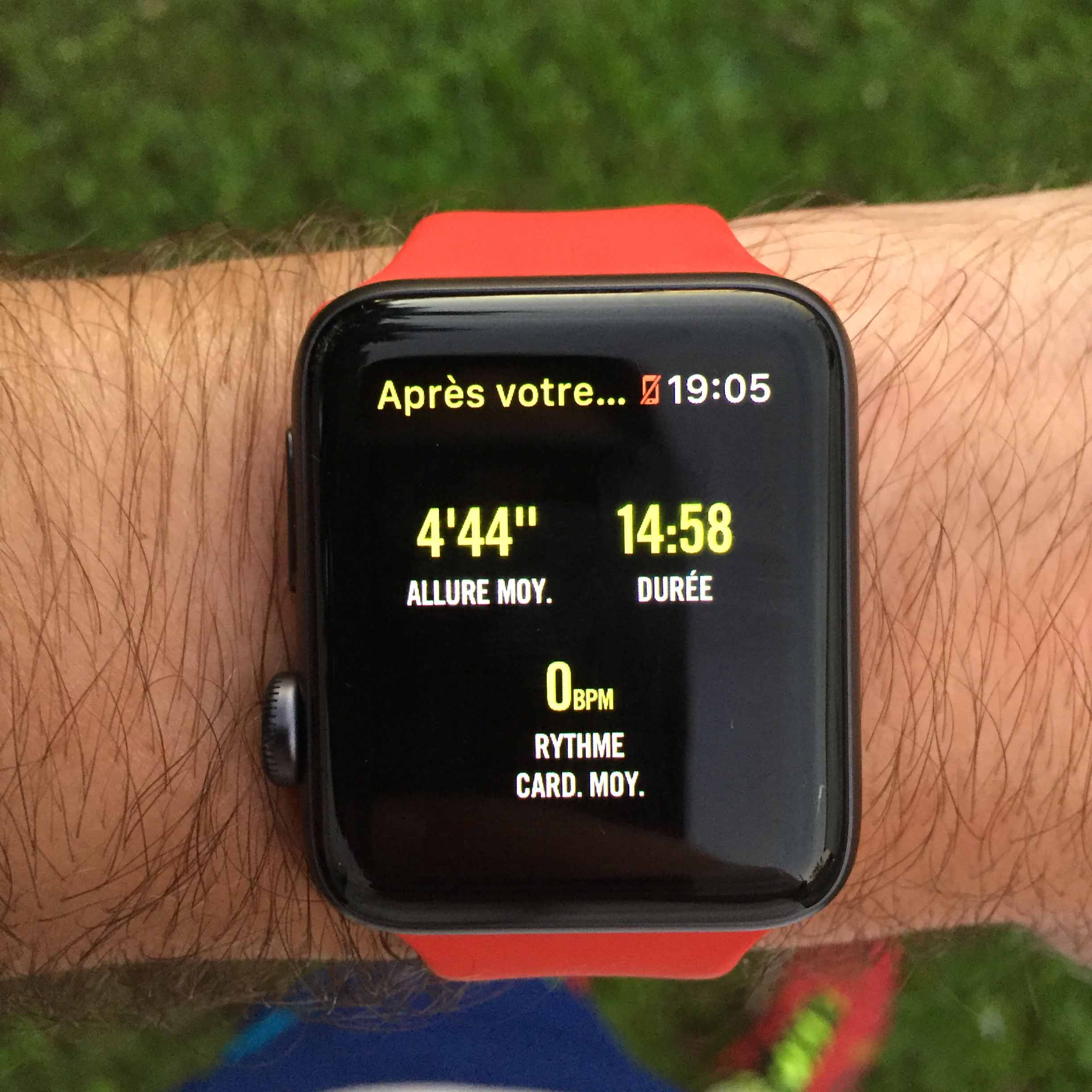 Nike+ Run Club test on the Apple Watch 