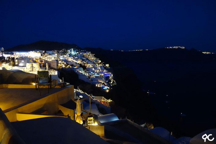 Oia de nuit