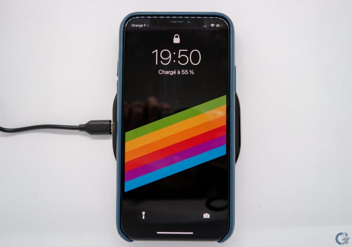 Recharge sans-fil iPhone X avec Anker Powerport Qi 10