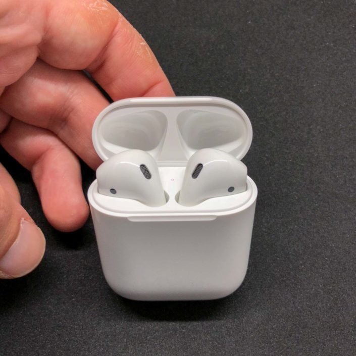 Packaging des écouteurs AirPods d&#039;Apple