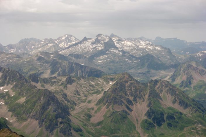 Vue depuis le Pic du Midi de Bigorre