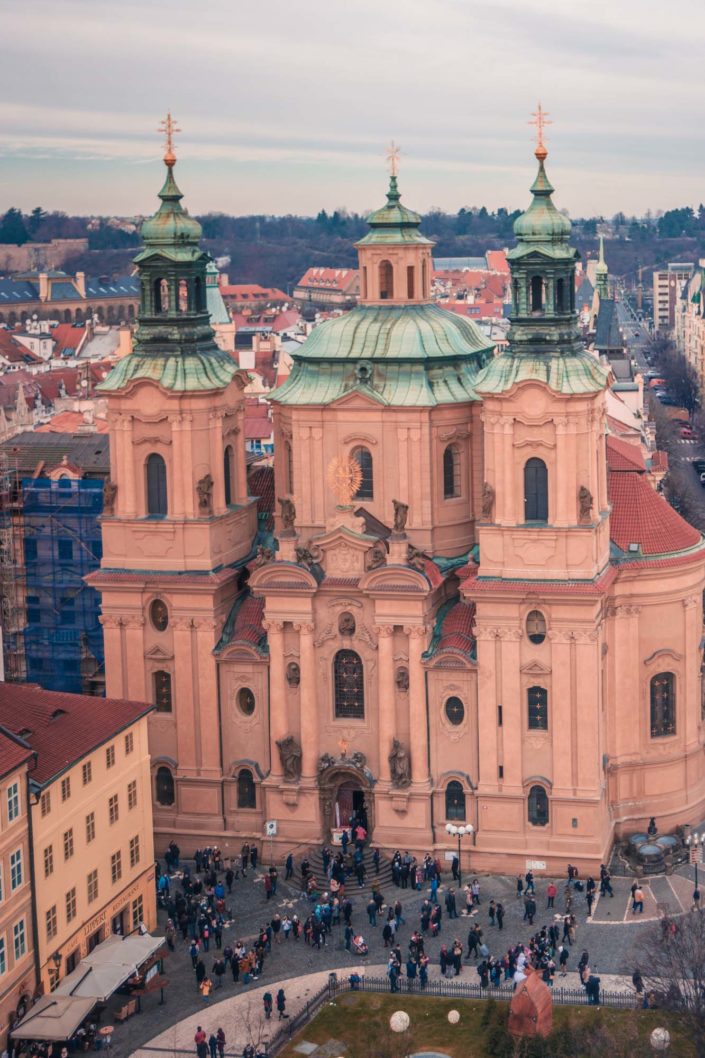 L'église Saint-Nicolas de Prague