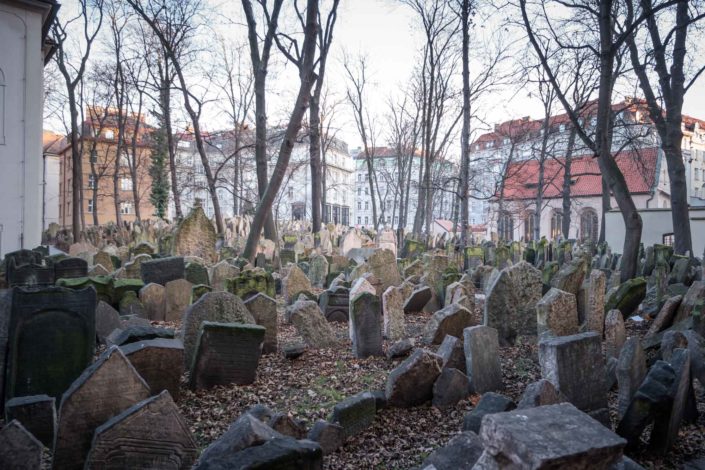 Le cimetière juif de Prague