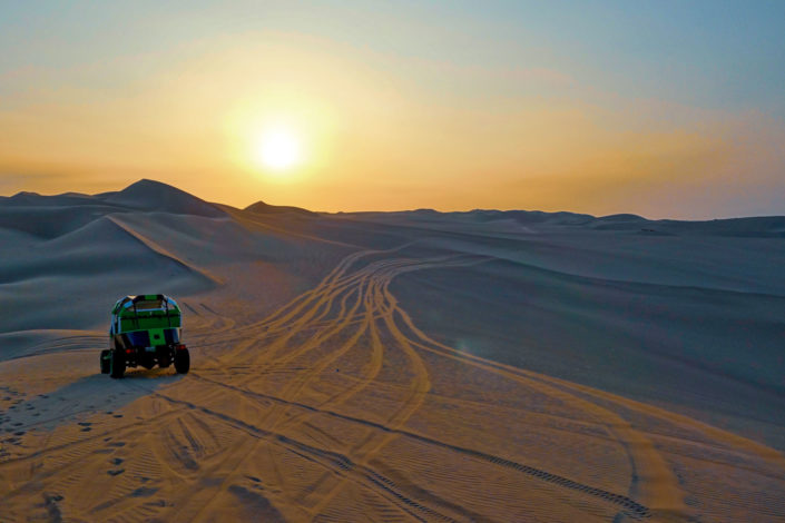 Des dunes à perte de vue...