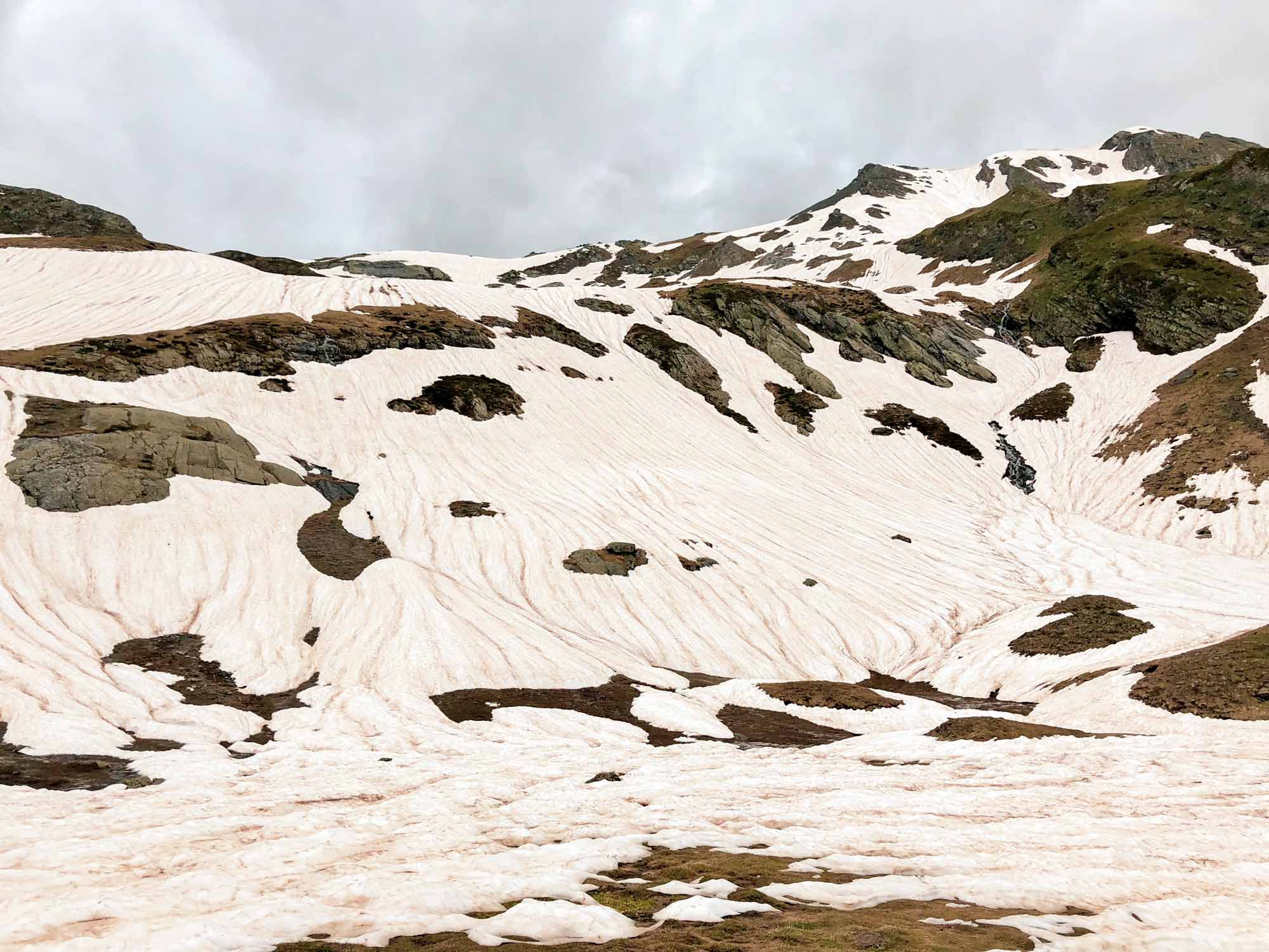 Les traces des coulées