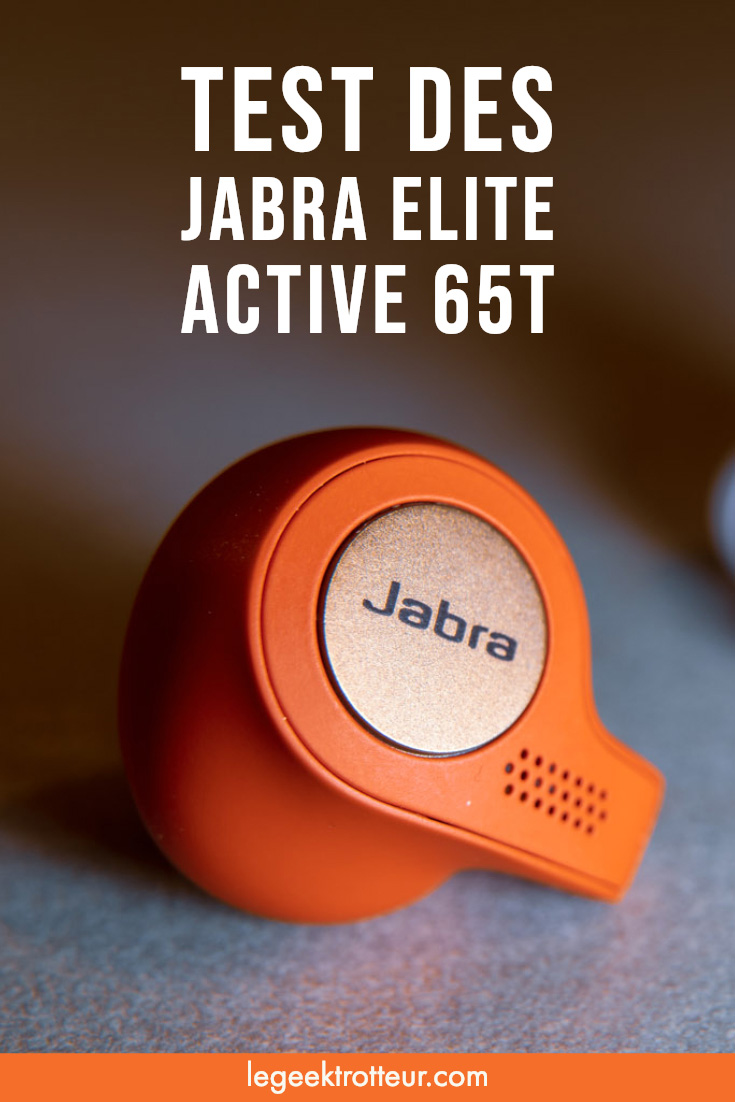 Test des écouteurs Jabra Elite Active 65t - Le Geek Trotteur