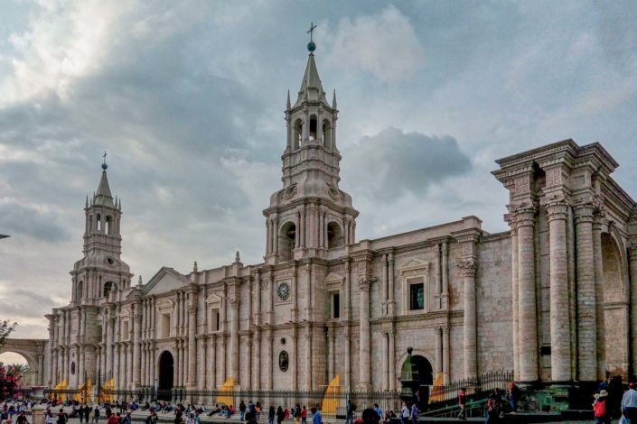 La cathédrale d&#039;Arequipa
