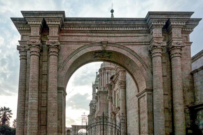 La cathédrale d&#039;Arequipa
