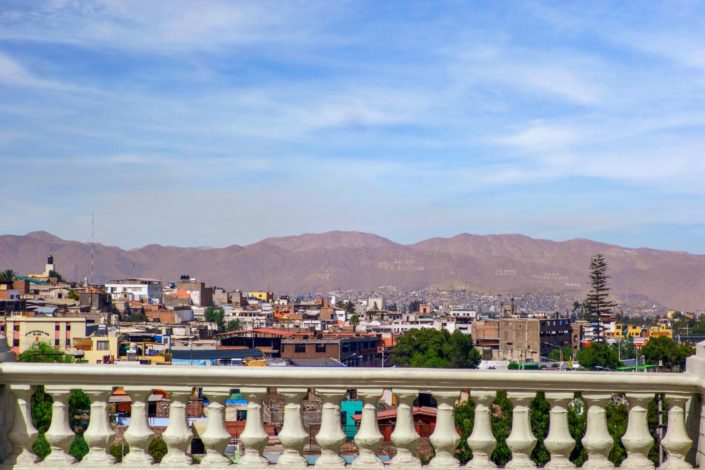Le mirador de Yanahuara à Arequipa