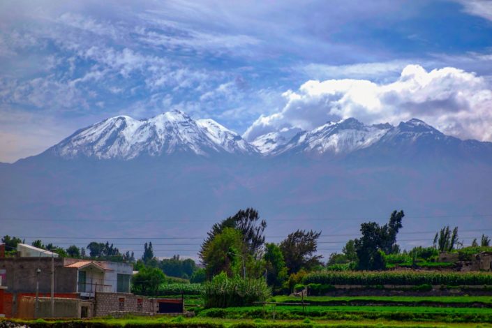 Le quartier de Cayma à Arequipa