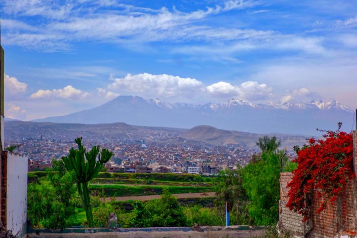 Le quartier de Cayma à Arequipa