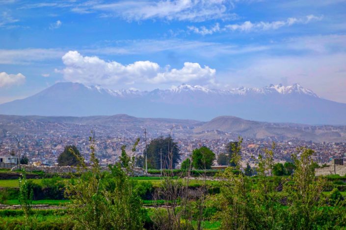 Le quartier de Cayma à Arequipa