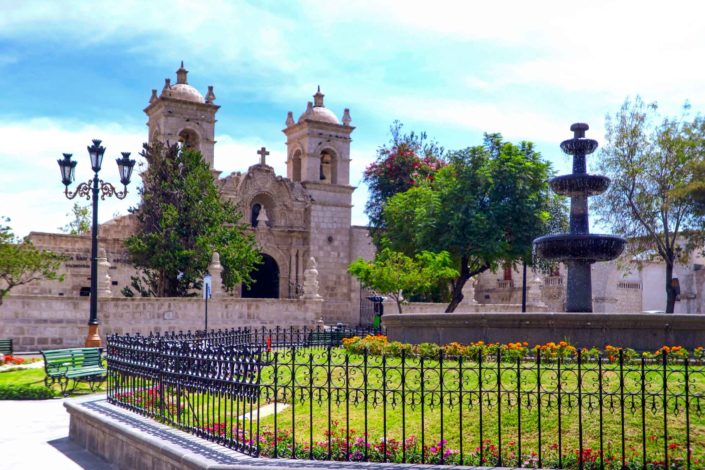 Le quartier de Cayma à Arequipa