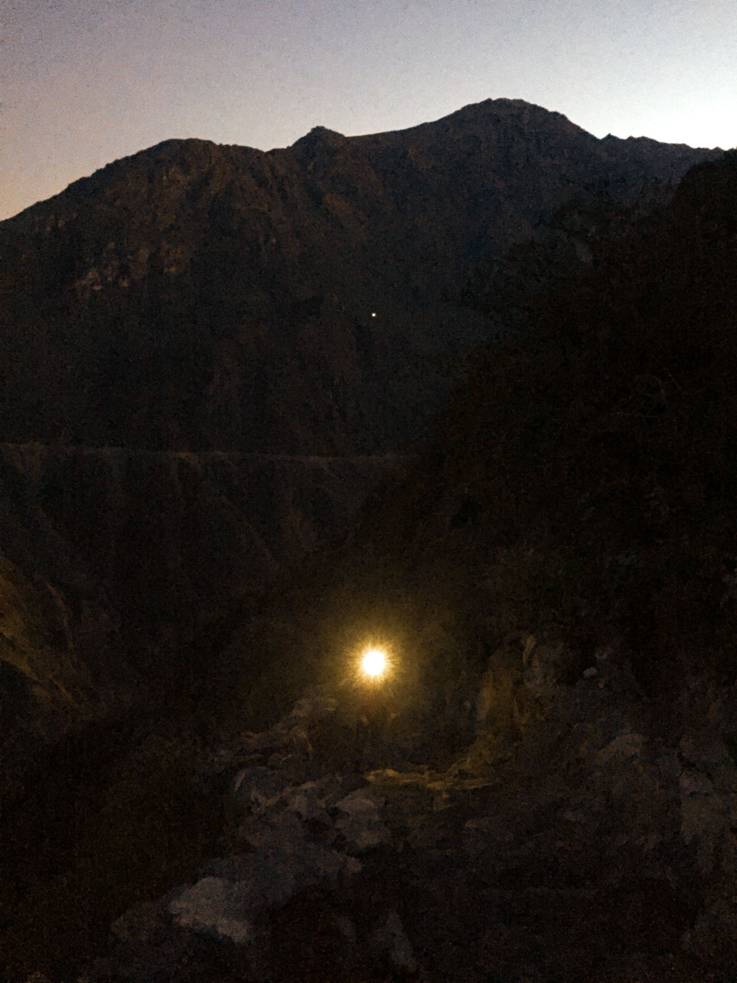 Canyon de Colca de nuit